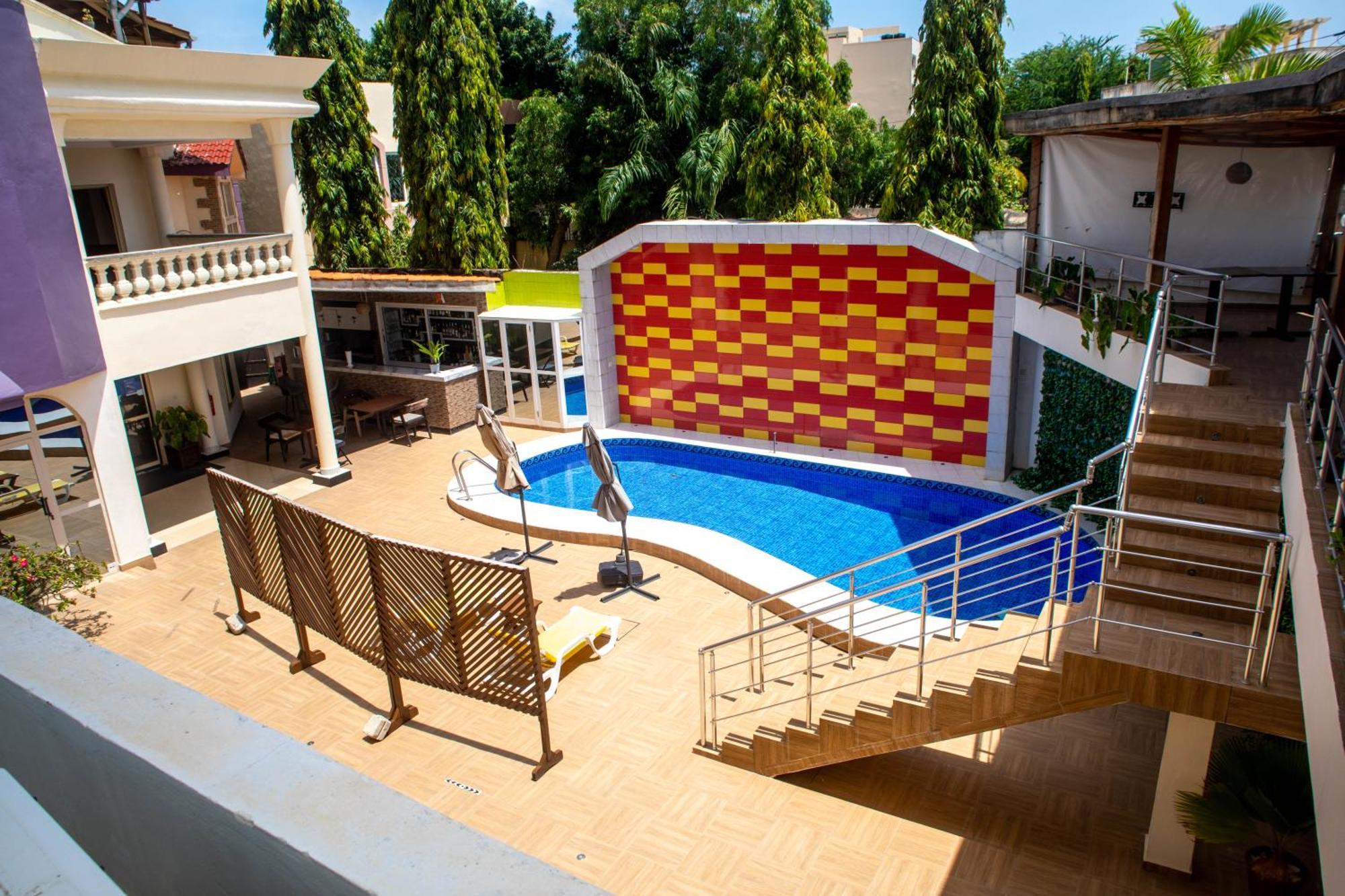 Hotel Les Orchidees Котону Екстер'єр фото